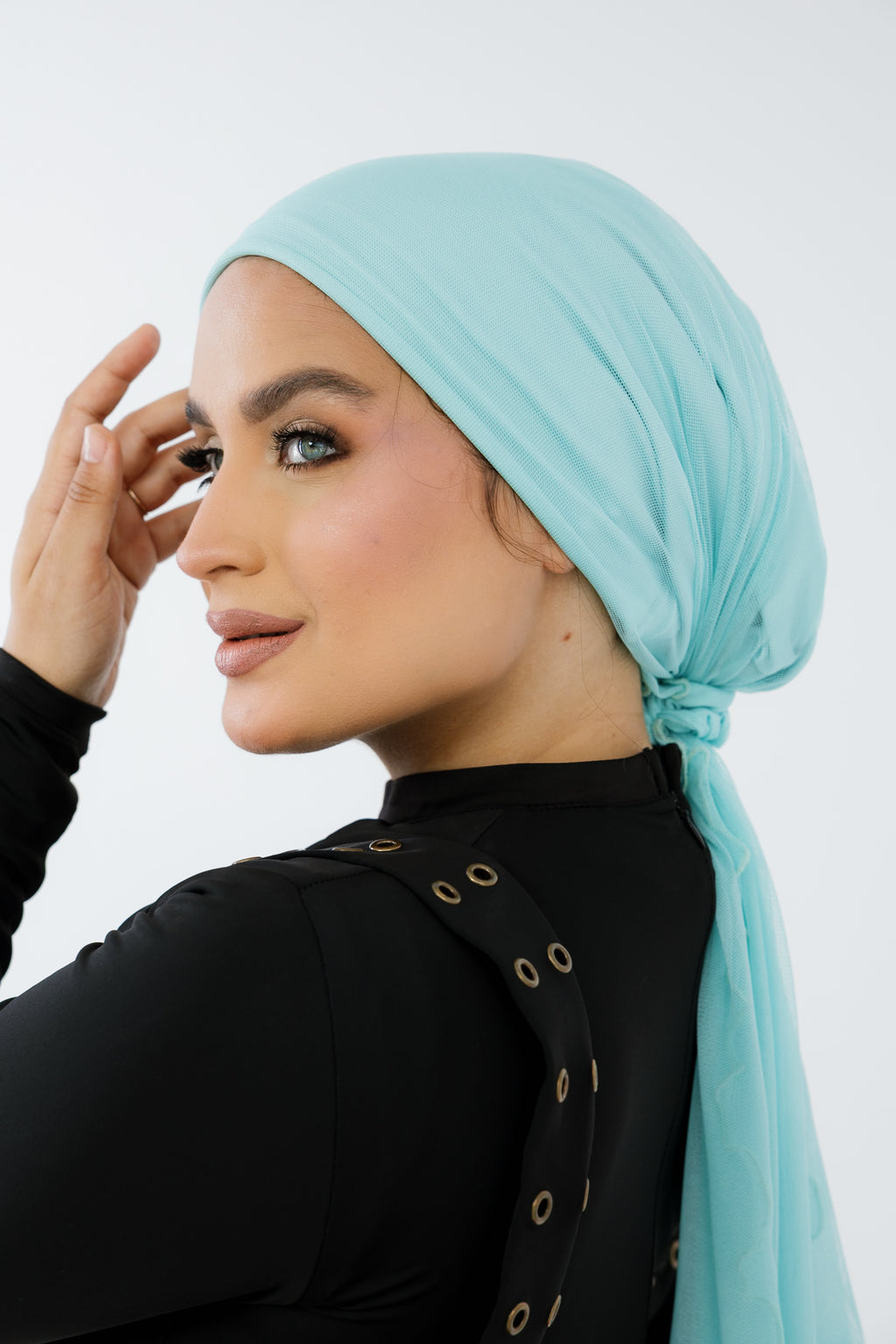 Tulle Swim Turban (2985)