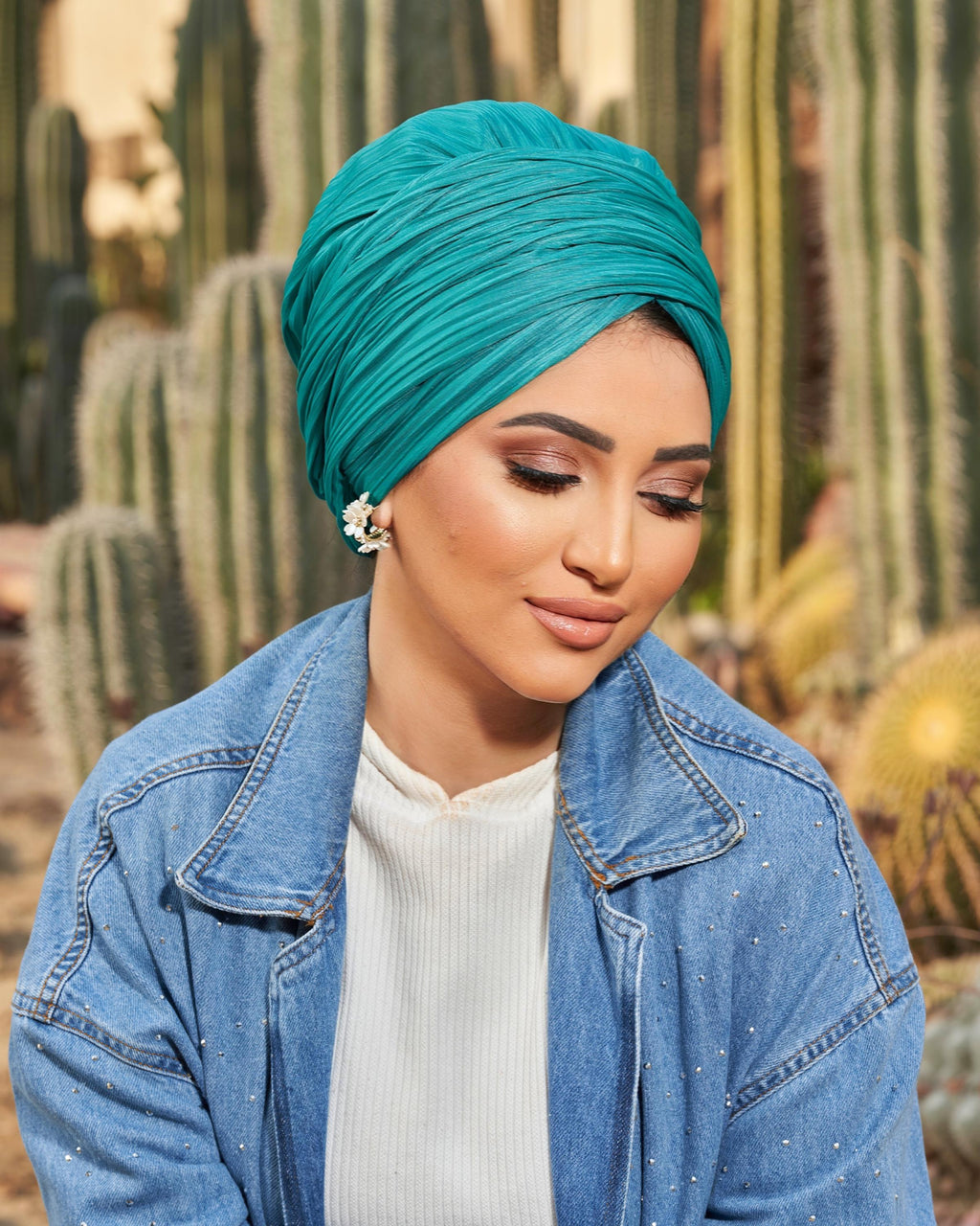 Turquoise Linked Drapped