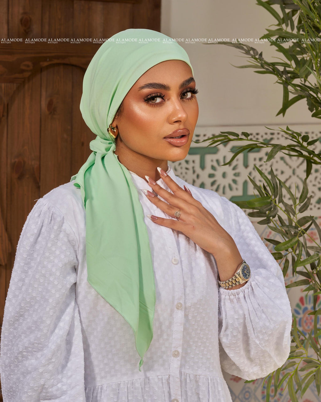 Mint Mini Tie