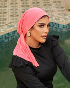 Coral Pink Joker Turban