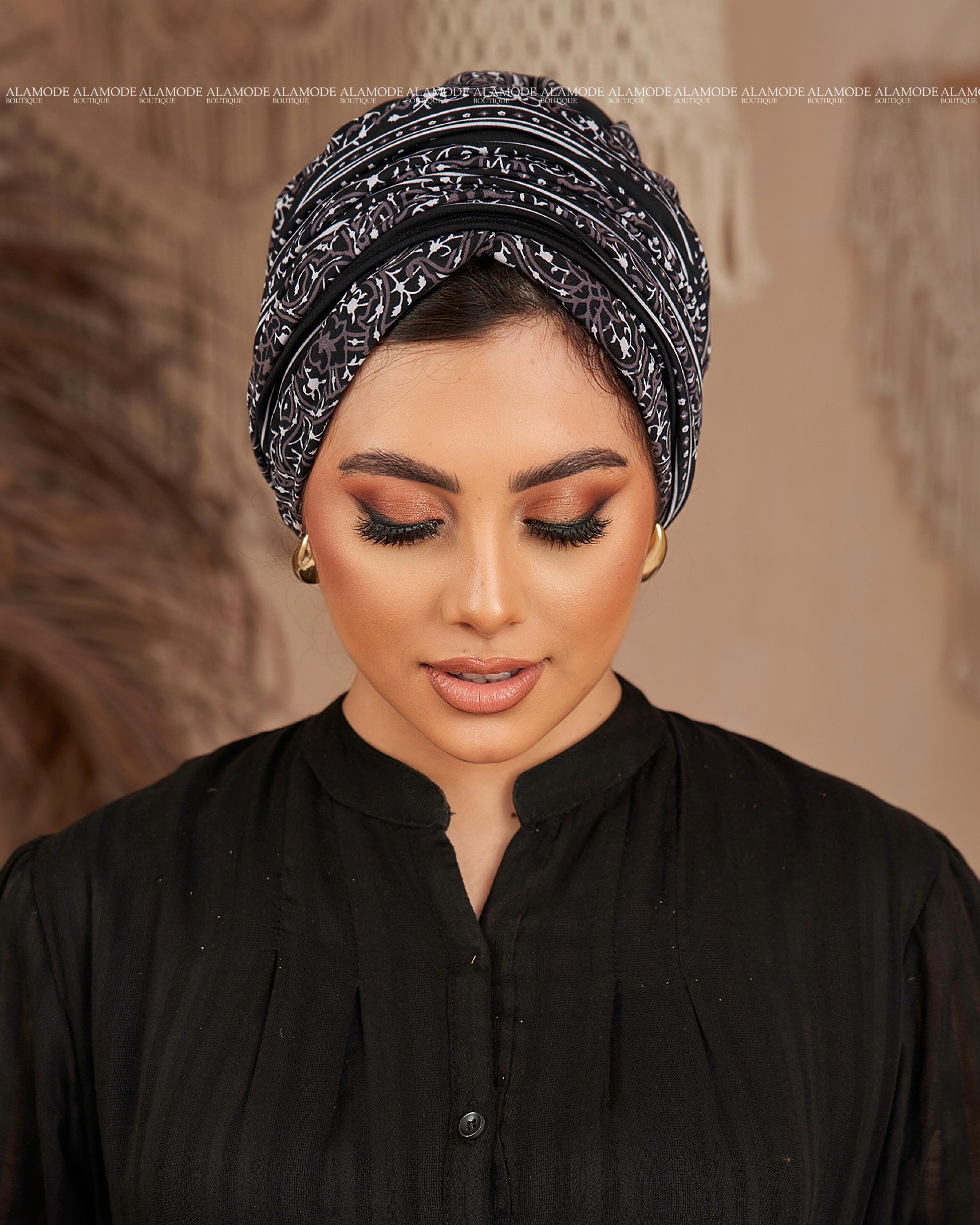 Aura Black Linked Drapped