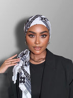 Black & White Mini Tie