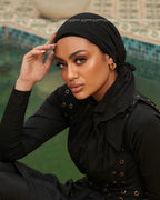 Black Swim Mini Tie