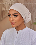 Silver Grey Back Twist