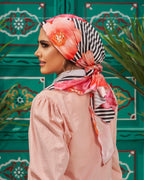 Stripe Flori Mini Tie