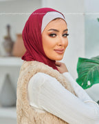 Maroon Easy Scarf