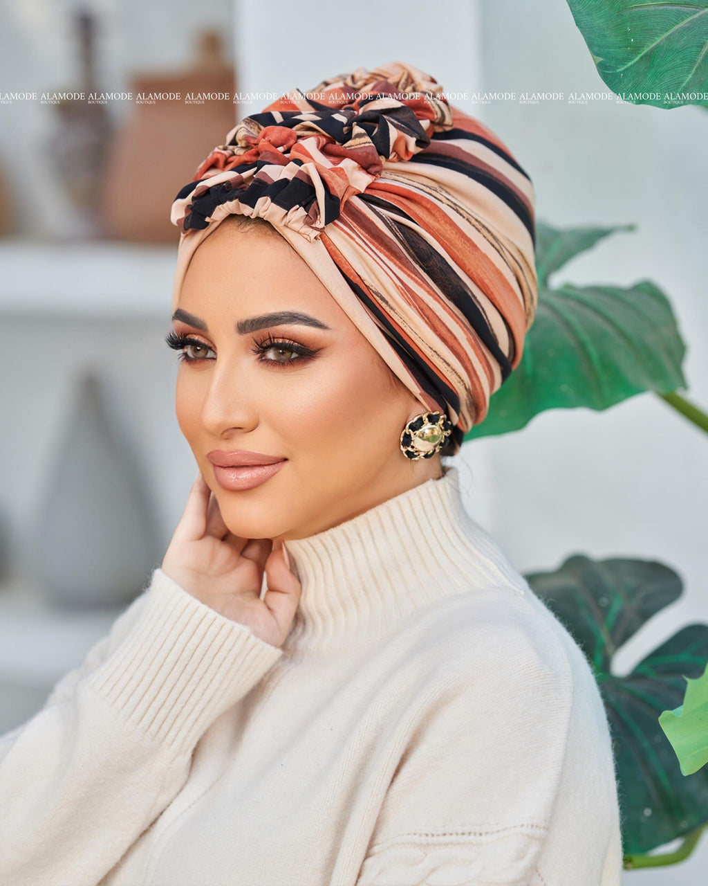 Della Fluffy Turban (2359)