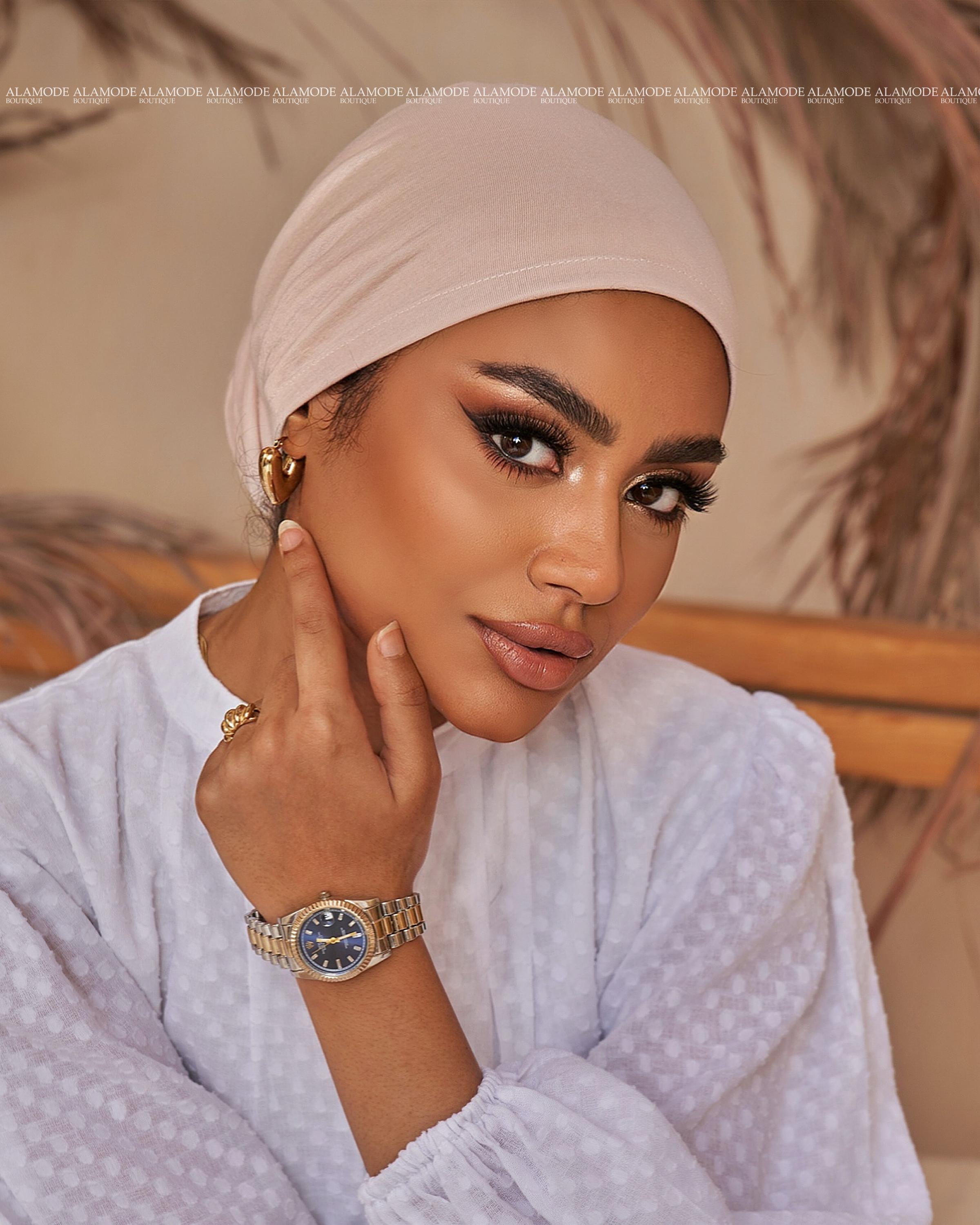 Nude Beige Back Twist