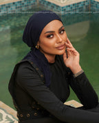 Navy blue Swim Mini Tie