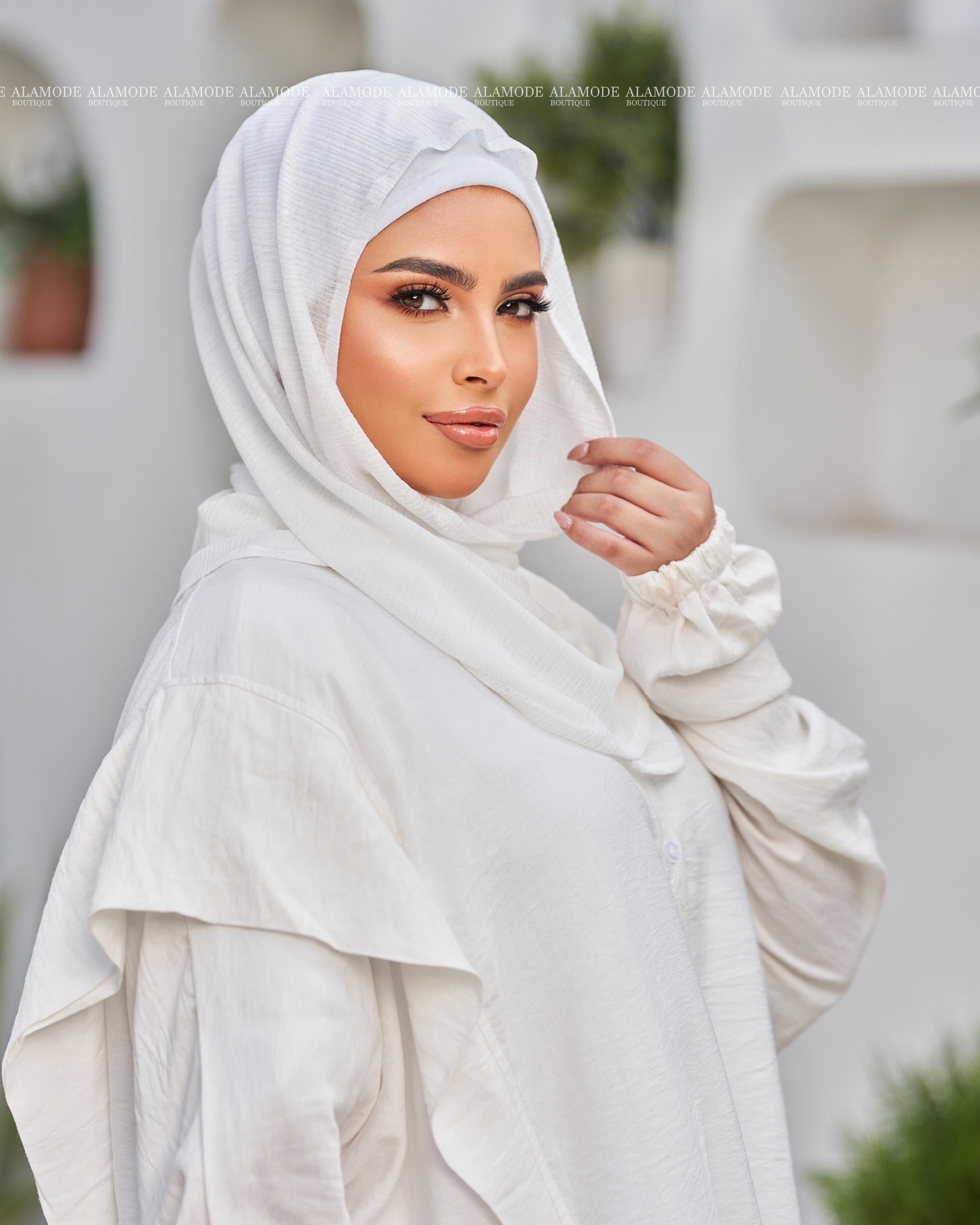 Offwhite Easy Scarf